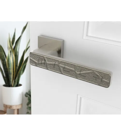 Manilla de puerta en zamak Volare diseño