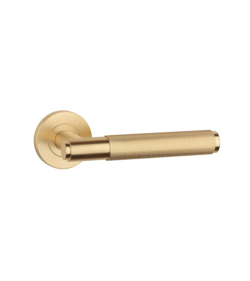 Tirador de puerta oro mate OVAL 1741 tirador de diseño