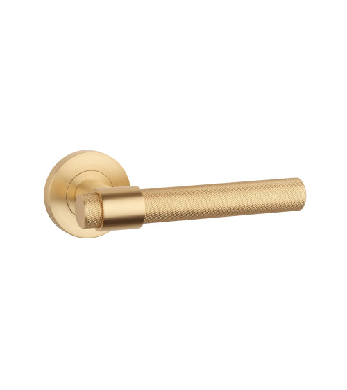 Tirador de puerta oro mate OVAL 1743 tirador de diseño
