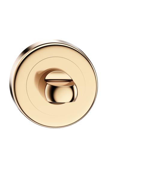 Escudo de puerta con bloqueo wc oro pulido CO R OB tirador de diseño