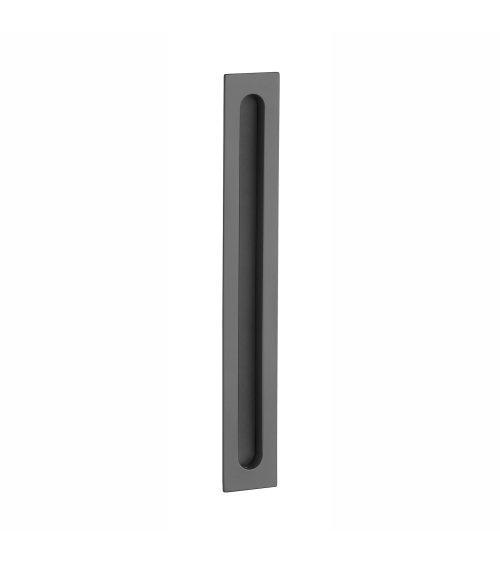 Tirador de puerta corredera negro/cuero APRILE HD 239 diseño