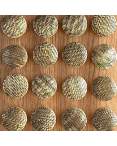 Tirador de mueble en madera latonada