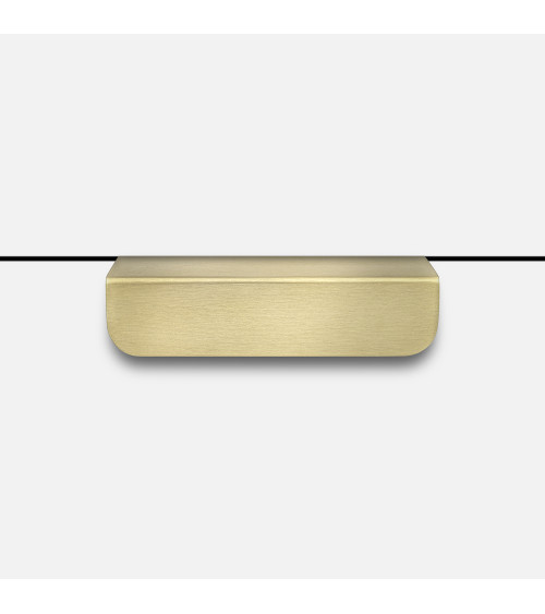 Tirador de mueble de latón EDIT EDGE tirador de diseño