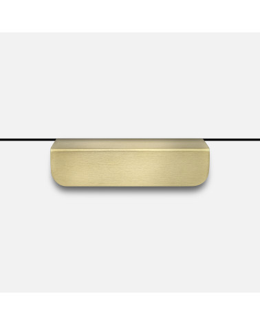 Tirador de mueble de latón EDIT EDGE tirador de diseño