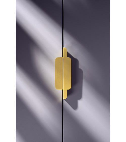 Tirador de mueble de latón EDIT EDGE tirador de diseño