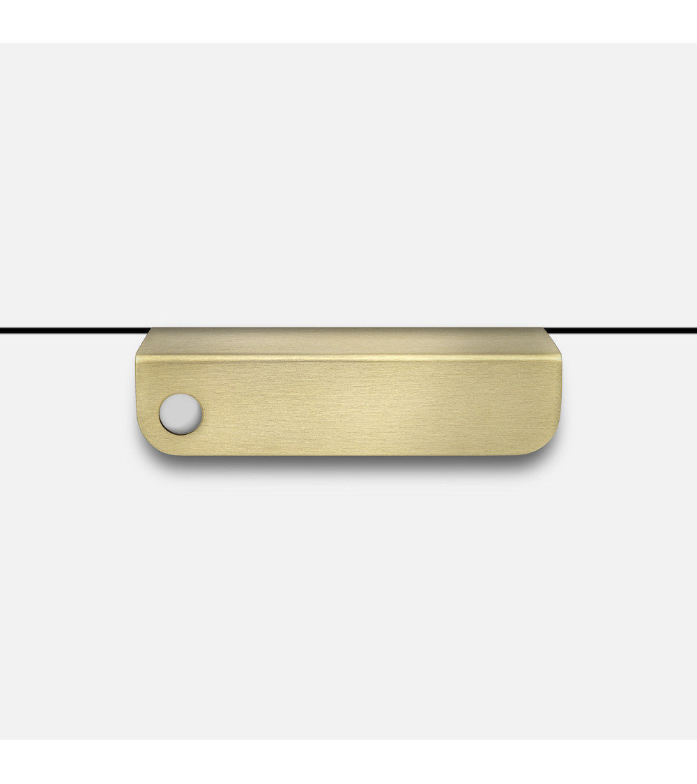 Tirador de mueble de latón EDIT O tirador de diseño