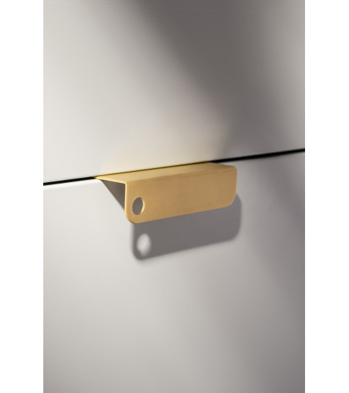 Tirador de mueble de latón EDIT O tirador de diseño