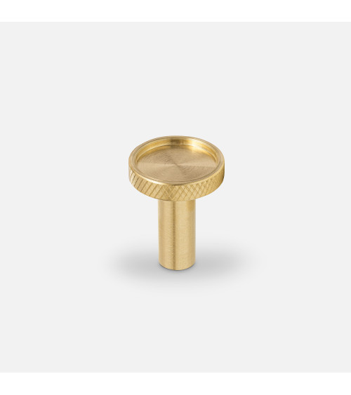 Botón de mueble de latón VERA S tirador de diseño