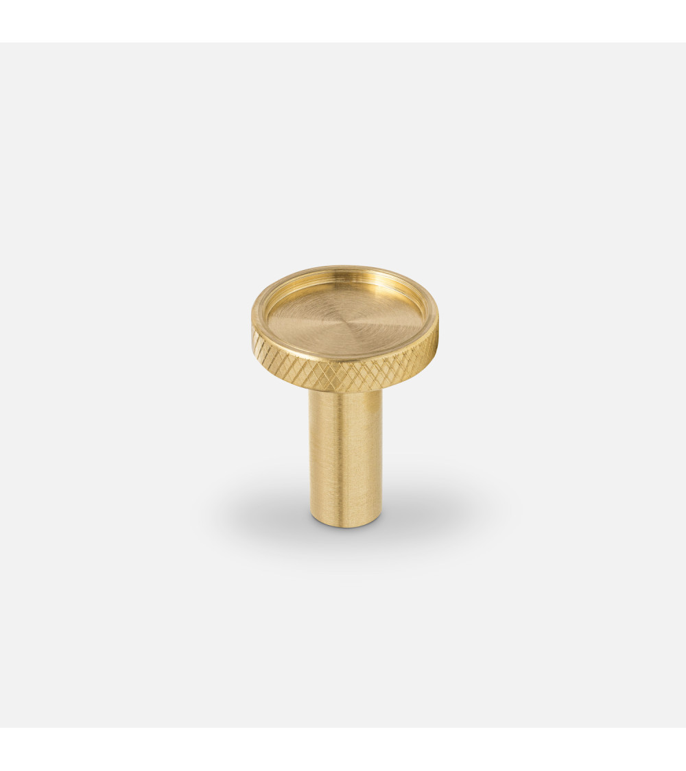Botón de mueble de latón VERA S tirador de diseño