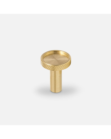 Botón de mueble de latón VERA S tirador de diseño