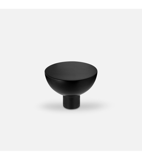 Botón de mueble negro LUNA M tirador de diseño