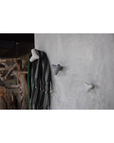 Gancho de pared de hormigón / Botón de mueble Marine Made in Grèce - tirador de diseño