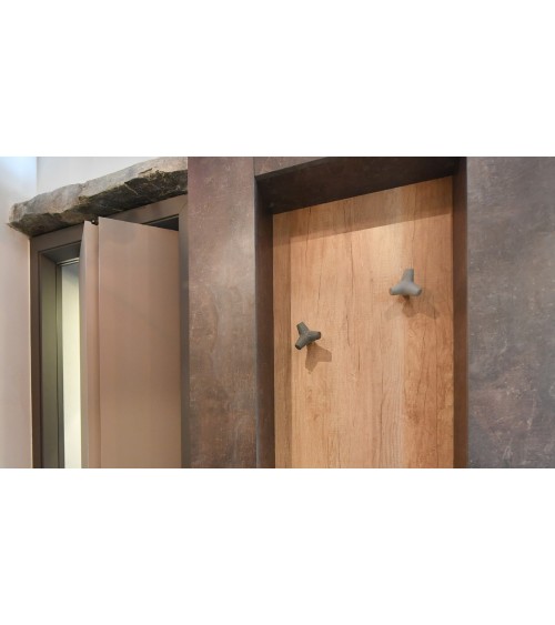 Gancho de pared de hormigón / Botón de mueble Marine Made in Grèce - tirador de diseño