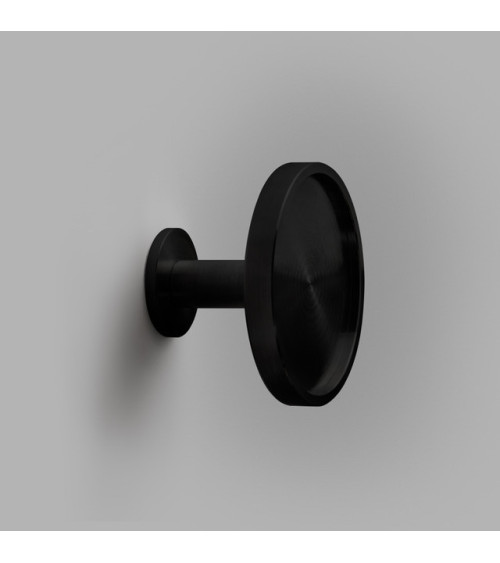 Perchero de pared negro Ina L