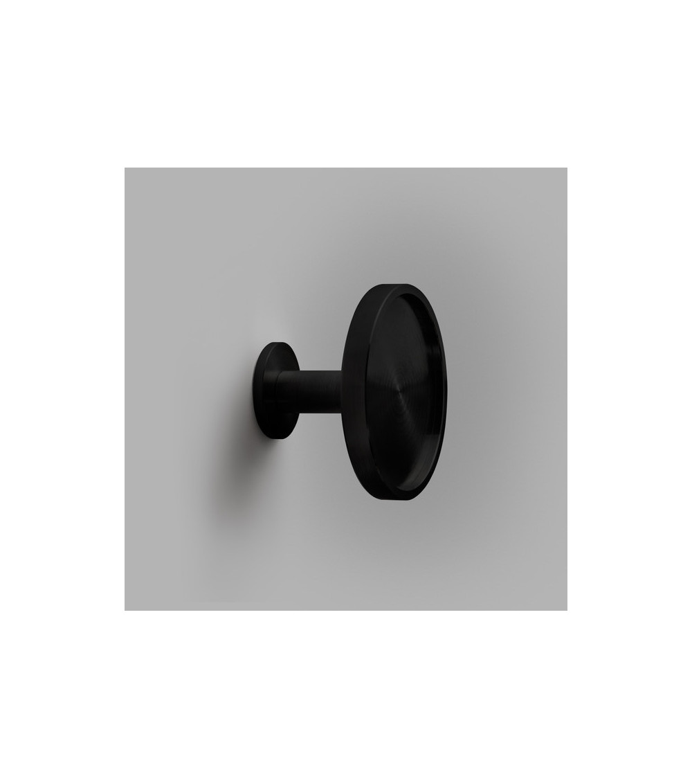 Perchero de pared negro Ina L