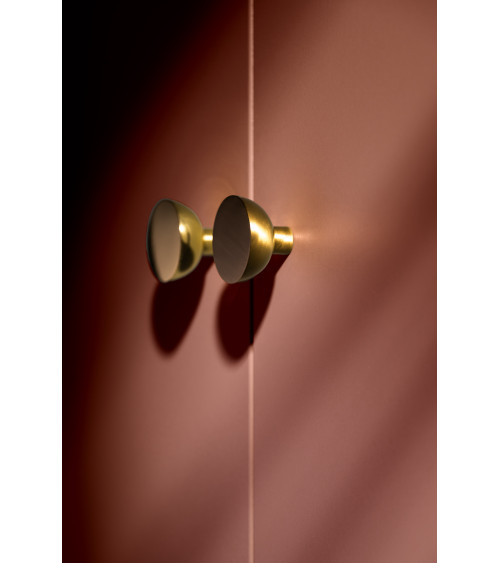 Botón de mueble oro mate LUNA M diseño