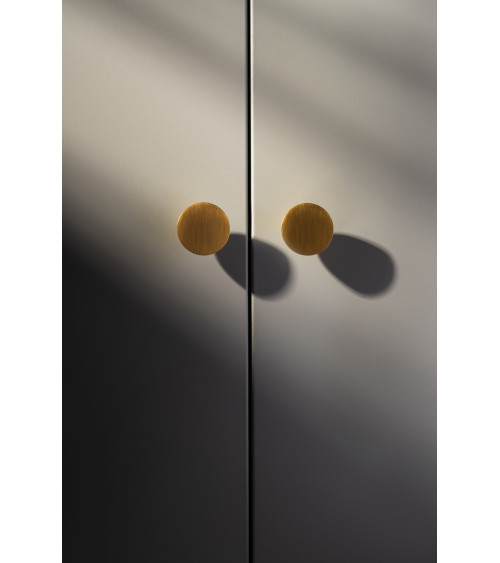 Botón de mueble oro mate LUNA M diseño