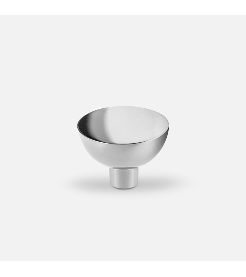 Botón de mueble cromo pulido LUNA M diseño