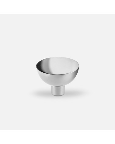 Botón de mueble cromo pulido LUNA M diseño