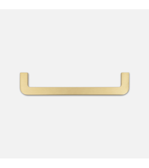 Tirador de mueble en latón cepillado ISA diseño