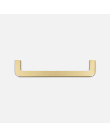 Tirador de mueble en latón cepillado ISA diseño