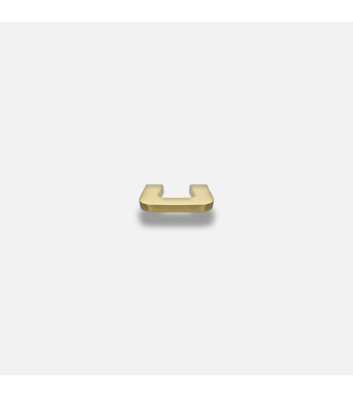 Tirador de mueble oro pulido ISA XS tirador de diseño