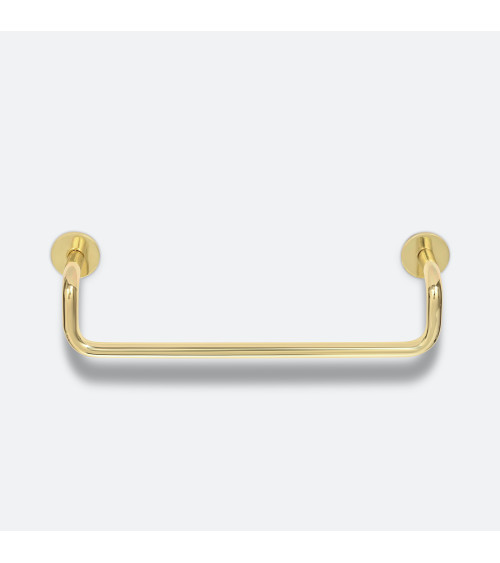 Tirador de mueble oro pulido AVA M barnizado tirador de diseño