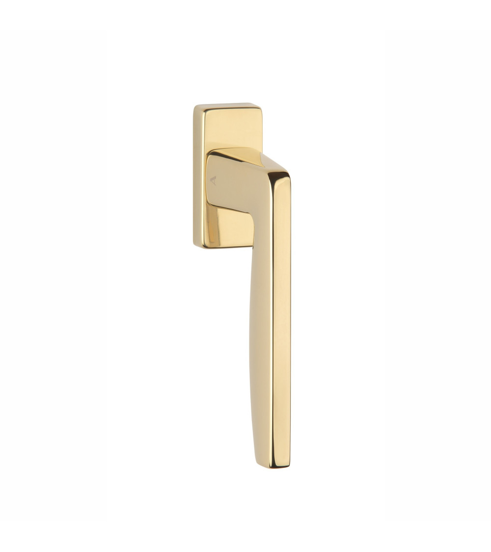 Manivela de ventana oro pulido ERBA diseño
