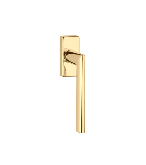 Manivela de ventana oro pulido PRIMULA manivela de diseño