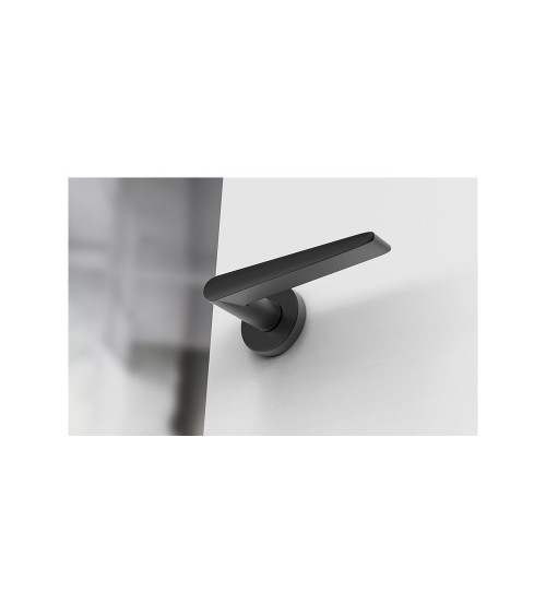 Manecilla de puerta negra Arrow herrajes de diseño