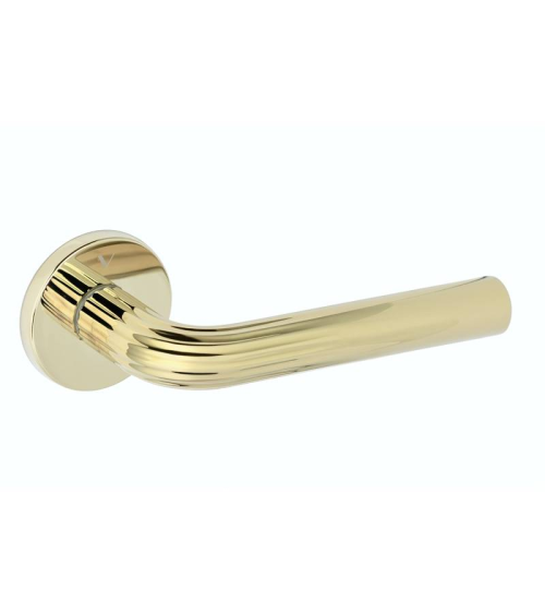 Manija de puerta oro pulido Frella manilla de diseño
