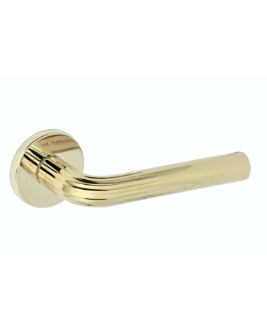 Manija de puerta oro pulido Frella manilla de diseño