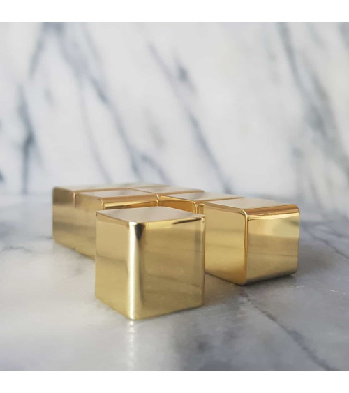 Botón de mueble en latón LANA S tirador de diseño