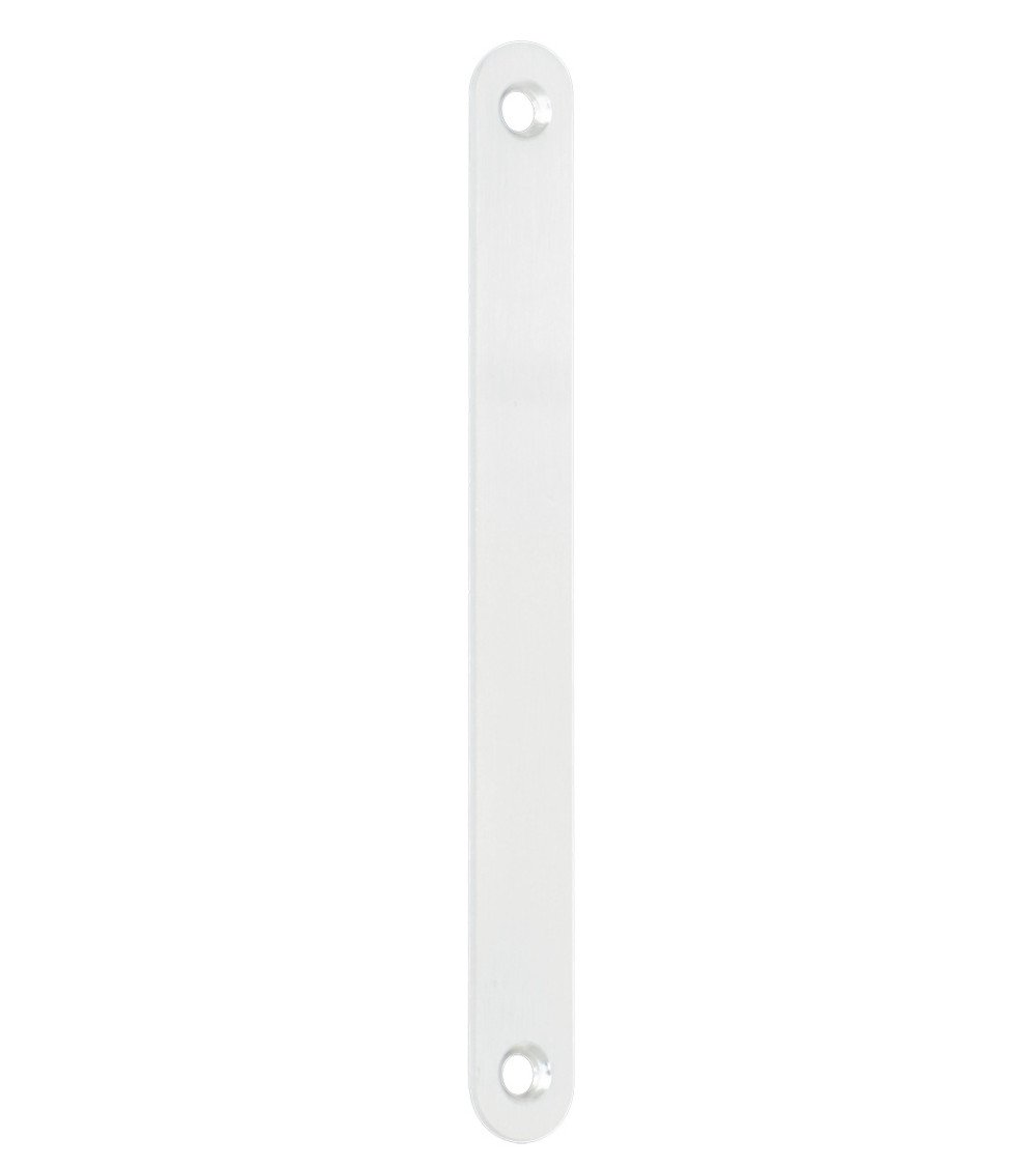 Placa para puerta corredera color blanco mate