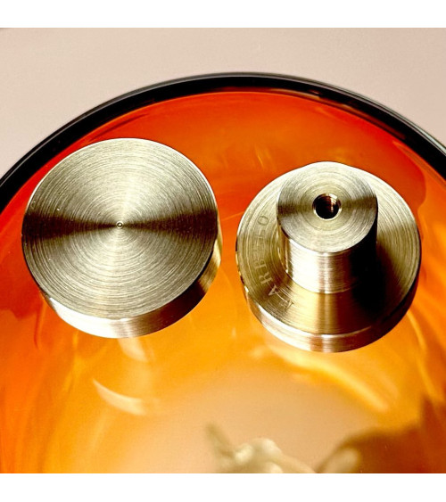 Botón de mueble en latón 01 tirador de diseño