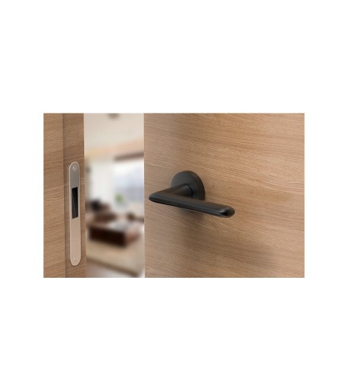 Tirador de puerta negra Spark tirador de diseño
