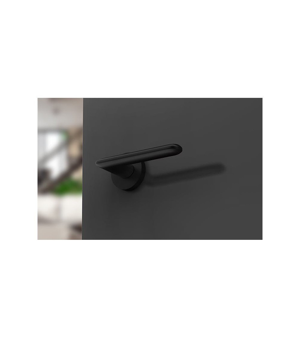 Tirador de puerta negra Spark tirador de diseño