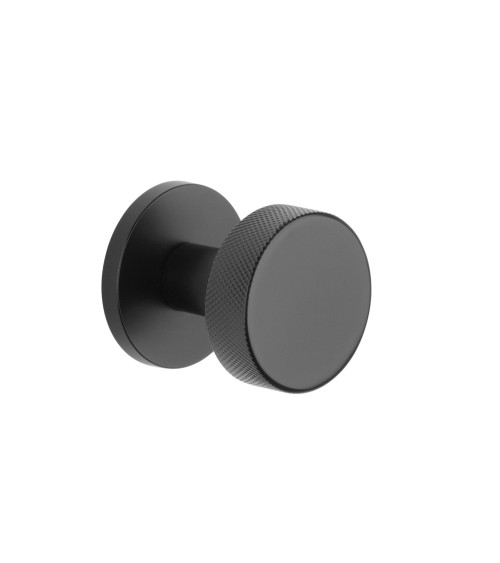 Botón de puerta negro TUJA tirador de diseño