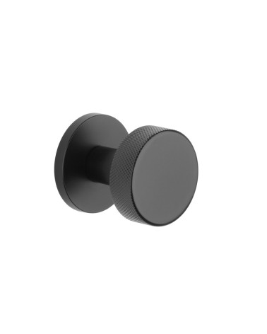 Botón de puerta negro TUJA tirador de diseño