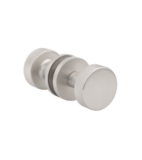 Botón de puerta níquel satinado TUJA tirador de diseño