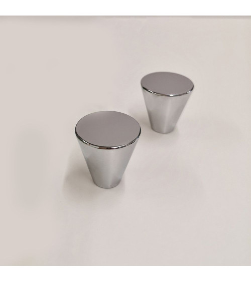 Botón de mueble cromo pulido AMBIENT diseño