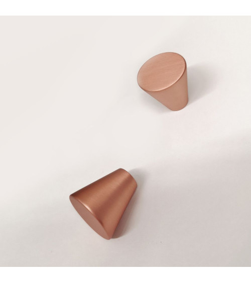 Botón de mueble cobre AMBIENT tirador de diseño