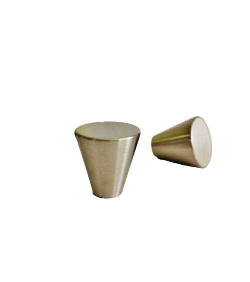 Botón de mueble color acero inoxidable AMBIENT tirador de diseño