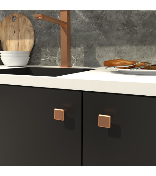 Tirador de mueble cobre NOX diseño