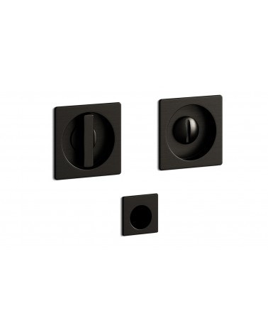 Tirador de puerta grafito empotrado con la cerradura, para puerta corredera, MANDELLI 1108TN/S - tirador de diseño