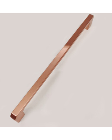 Tirador de mueble cobre CAMPANA diseño decorativo vista desde arriba