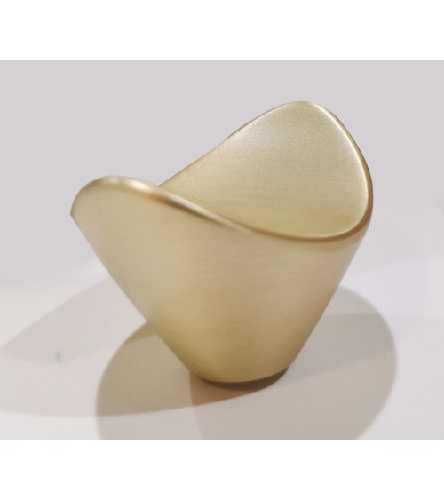 Botón de mueble oro mate DIUNA tirador de diseño