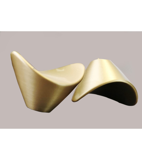 Botón de mueble oro mate DIUNA tirador de diseño