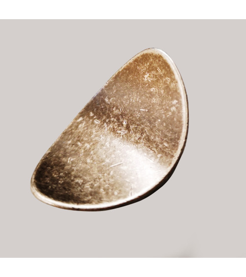 Botón de mueble plata envejecida DIUNA tirador de diseño