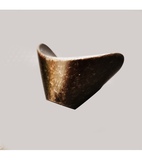 Botón de mueble plata envejecida DIUNA tirador de diseño